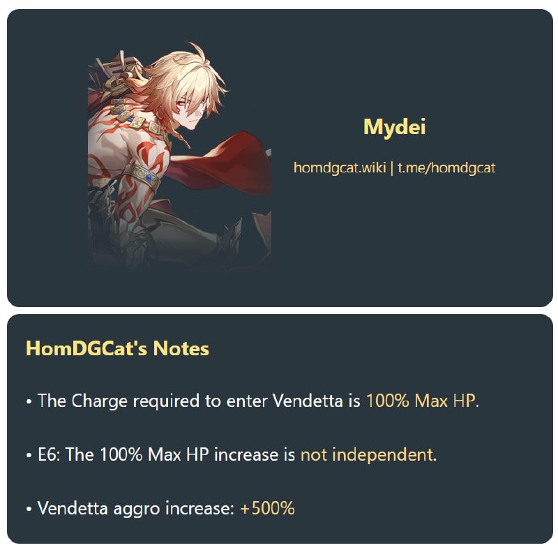 「HSR 3.1v1」😘 Tribbie & Mydei Notes[HomDGCat] #HSRhomdgcat.wiki/sr/char