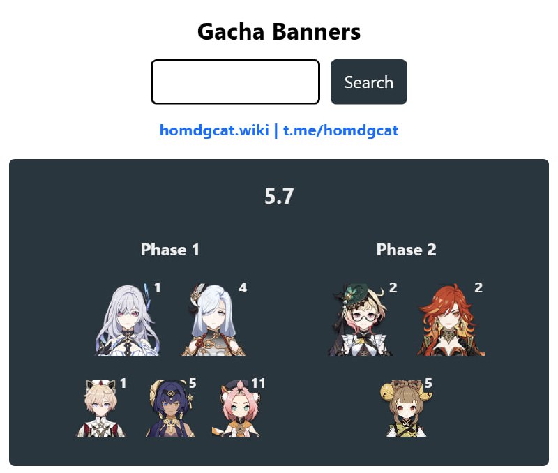 「原 5.7」😘 卡池四星#妮可少女 #原神homdgcat.wiki/gi/banner「GI 5.7」😘 Banner 4-stars[HomDGCat] #GIhomdgcat.wiki/gi/banner