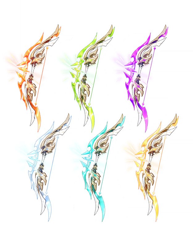「原 5.7」😘 武器幻化#妮可少女 #原神「GI 5.7」😘 Weapon Skins[HomDGCat] #GI