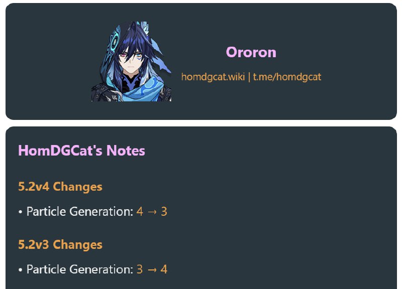 「GI 5.2v4」Guess what, they changed it back[HomDGCat] #GIhomdgcat.wiki/gi/char/105