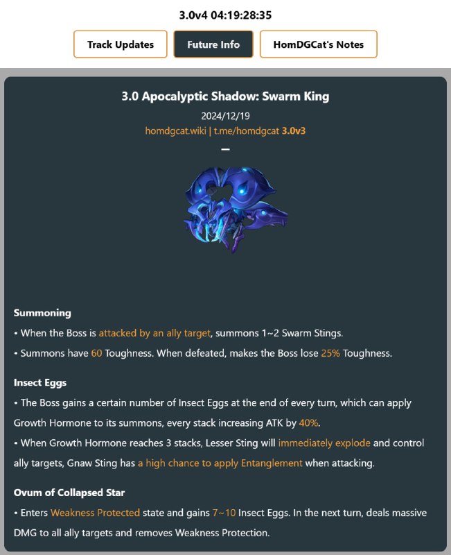 「HSR 3.0v3」😘 3.0 Apocalyptic Shadow Boss Mechanics[HomDGCat] #HSRhomdgcat.wiki/sr/future