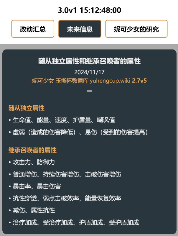 「铁」😋 随从独立属性和继承召唤者的属性#妮可少女 #星穹铁道homdgcat.wiki/sr/future