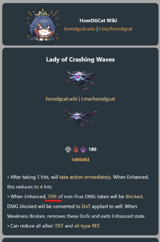 「铁 3.5v3」😋 新精英：抵挡 (50% → 70%) 受到的伤害#妮可少女 #星穹铁道homdgcat.wiki/sr/boss「HSR 3.5v3」😋 New elite: Can block (50% → 70%) of DMG taken[HomDGCat] #HSRhomdgcat.wiki/sr/boss