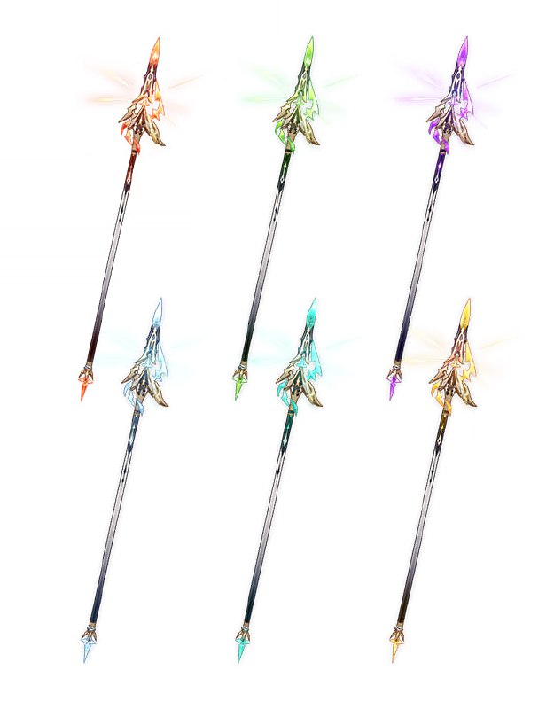 「原 5.7」😘 武器幻化#妮可少女 #原神「GI 5.7」😘 Weapon Skins[HomDGCat] #GI