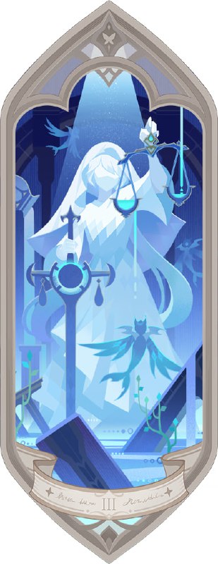 「原 6.0v1」😘 幻想真境剧诗塔罗牌：9~16#妮可少女 #原神「GI 6.0v1」😘 Imaginarium Theater Tarot Cards: 9~16#HomDGCat #GI