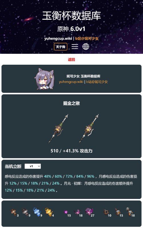 「原 6.0v1」😘 9把新武器（2限五+5锻造+1活动四星+1世界任务）#妮可少女 #原神homdgcat.wiki/gi/char