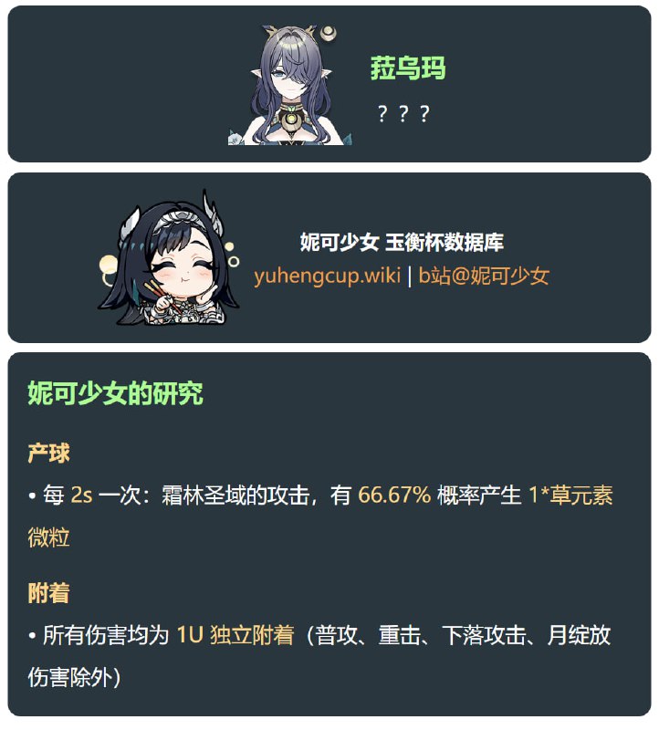 「原 6.0v1」😘 菈乌玛产球、附着#妮可少女 #原神homdgcat.wiki/gi/Lauma「GI 6.0v1」😘 Lauma Particle Generation & Element ICD#HomDGCat #GIhomdgcat.wiki/gi/Lauma