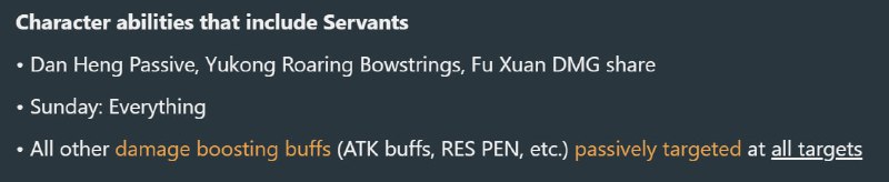 「HSR 2.7v3」😋 New: Fu Xuan's DMG share also applies to Servants now[HomDGCat] #HSRhomdgcat.wiki/sr/future