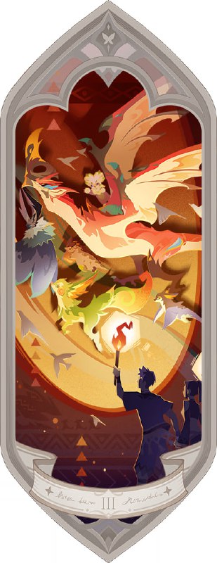 「原 6.0v1」😘 幻想真境剧诗塔罗牌：1~8#妮可少女 #原神「GI 6.0v1」😘 Imaginarium Theater Tarot Cards: 1~8#HomDGCat #GI