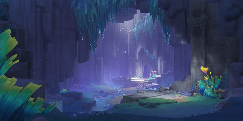 「原 6.3v1」😘 新地图景色#妮可少女 #原神「GI 6.3v1」😘 New Map Scenery#HomDGCat #GI