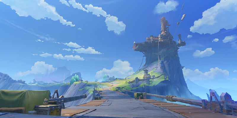 「原 6.3v1」😘 新地图景色#妮可少女 #原神「GI 6.3v1」😘 New Map Scenery#HomDGCat #GI