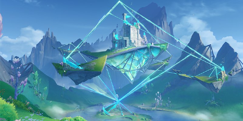 「原 6.3v1」😘 新地图景色#妮可少女 #原神「GI 6.3v1」😘 New Map Scenery#HomDGCat #GI