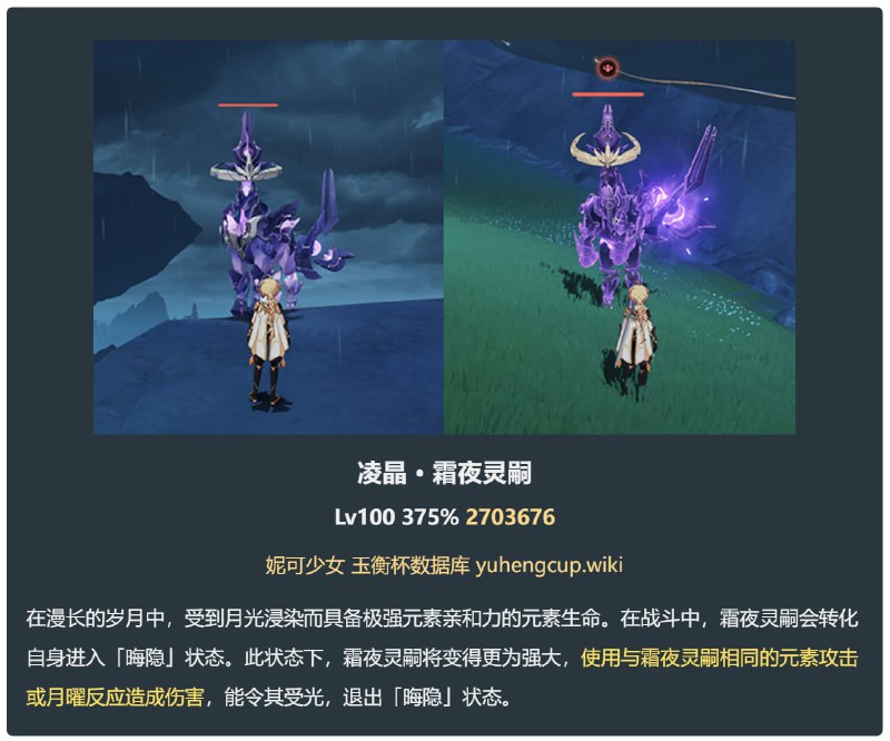 「原 6.0v1」😘 新怪物机制大全（5个）#妮可少女 #原神homdgcat.wiki/gi/monster