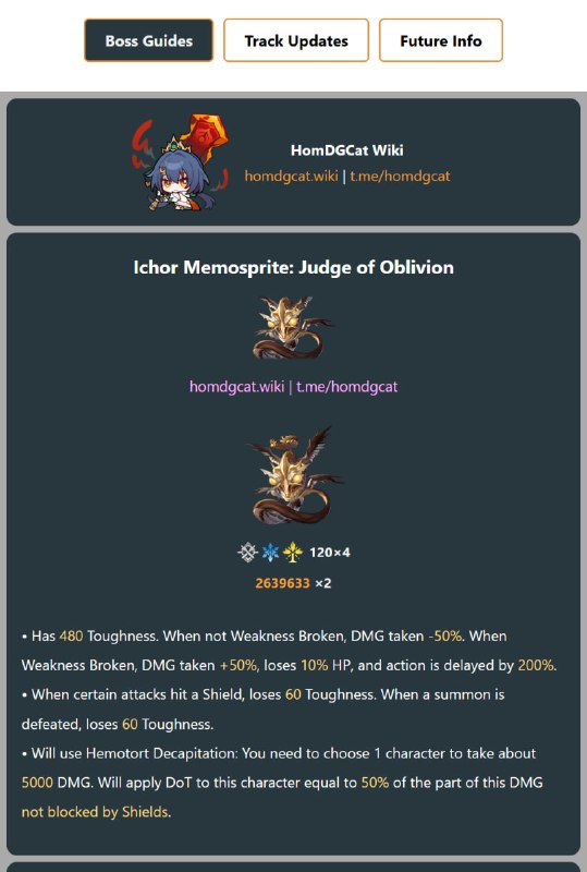 「铁 3.6v2」新混沌BOSS：480韧，不击破减伤50%，有盾才容易削韧#妮可少女 #星穹铁道homdgcat.wiki/sr/char/boss「HSR 3.6v2」New Boss: 480 Toughness, 50% DMG reduction when not Broken, loses Toughness when characters have Shields.[HomDGCat] #HSRhomdgcat.wiki/sr/char/boss「铁 3.6v2」新混沌BOSS：480韧，不击破减伤50%，有盾才容易削韧#妮可少女 #星穹铁道homdgcat.wiki/sr/char/boss「HSR 3.6v2」New Boss: 480 Toughness, 50% DMG reduction when not Broken, loses Toughness when characters have Shields.[HomDGCat] #HSRhomdgcat.wiki/sr/char/boss