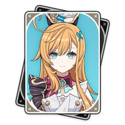 「原 5.6v1」😘 爱可菲头像「GI 5.6v1」😘 Escoffier Avatar#原神 #GI