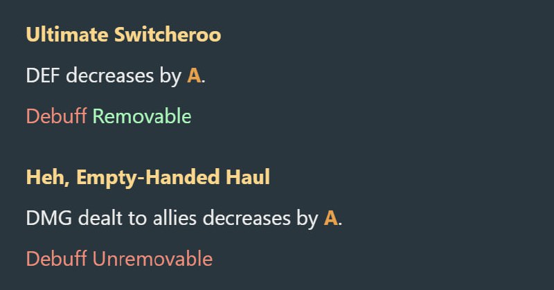 「HSR 3.3v1」😘 Cipher Trace DEF reduction bug[HomDGCat] #HSRhomdgcat.wiki/sr/effectCipher's Trace DEF reduction is a removable debuff, so when bosses change phase they dispel this debuff.