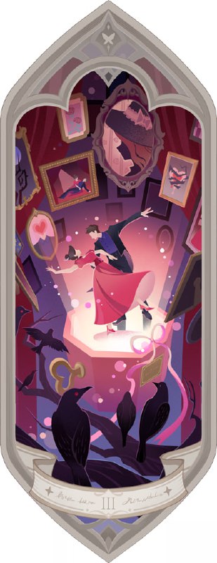 「原 6.0v1」😘 幻想真境剧诗塔罗牌：1~8#妮可少女 #原神「GI 6.0v1」😘 Imaginarium Theater Tarot Cards: 1~8#HomDGCat #GI