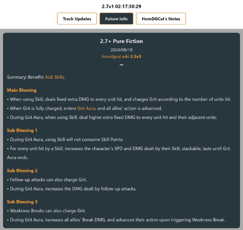 「HSR 2.7+」A Pure Fiction Phase after the Pure Fiction update of 2.7Pure Fiction update announcement:hoyo.link/fUykFHAL[HomDGCat] #HSRhomdgcat.wiki/sr/future