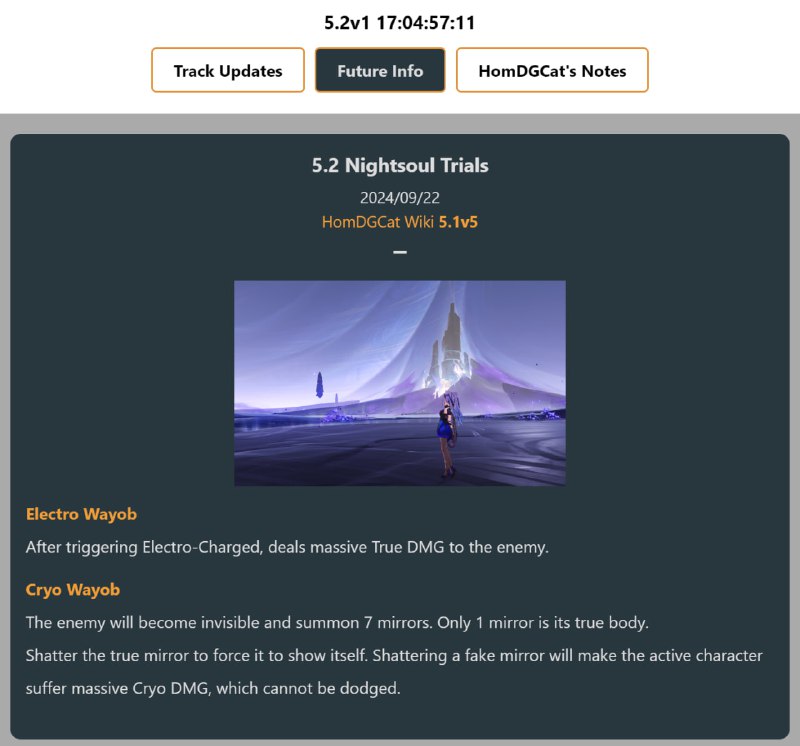 「GI 5.2+」New Nightsoul Trials#HomDGCat #GIhomdgcat.wiki/gi/future