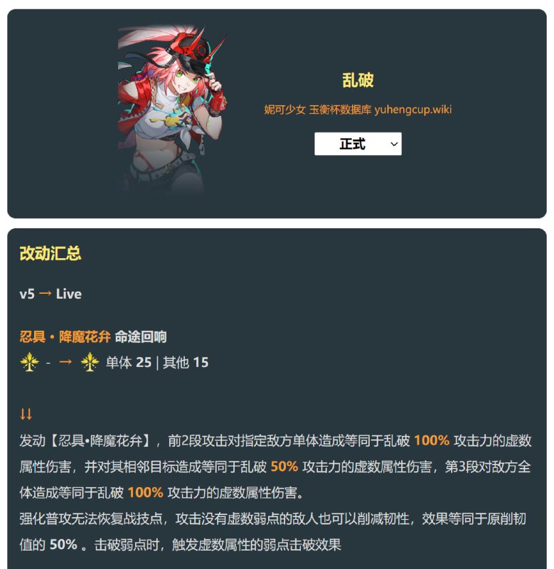 「铁 2.6」乱破新增技能妮可少女 #星穹铁道homdgcat.wiki/sr/changehomdgcat.wiki/sr/char/1317