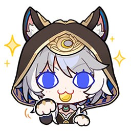 「铁 3.2」😋 新表情#妮可少女 #星穹铁道「HSR 3.2」😋 New Stickers[HomDGCat] #HSR