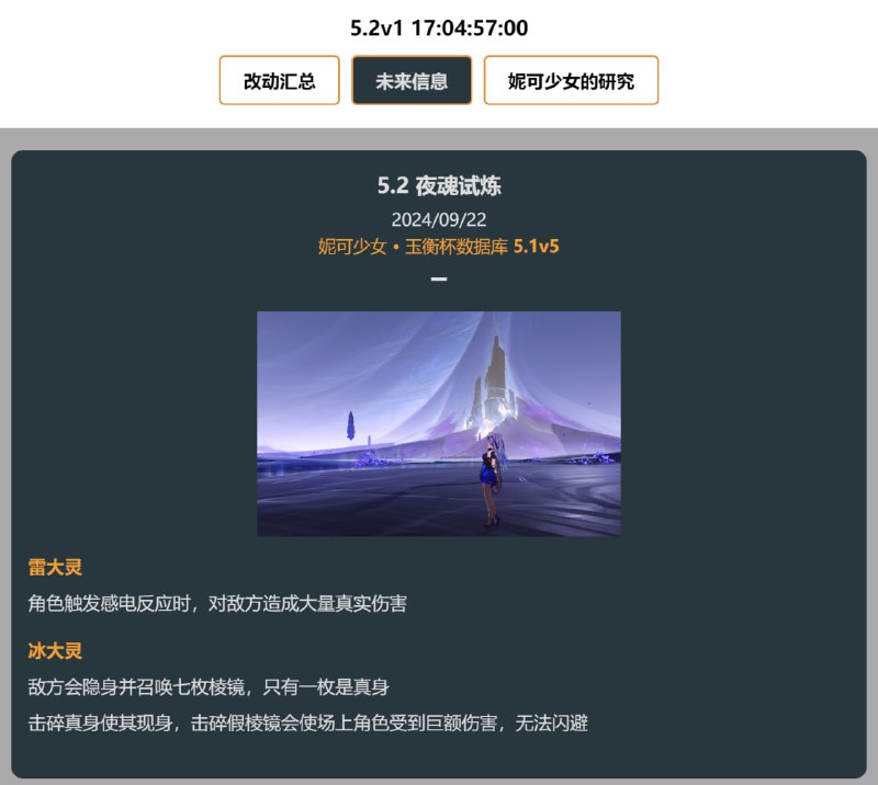 「原 5.2+」新夜魂试炼#妮可少女 #原神homdgcat.wiki/gi/future