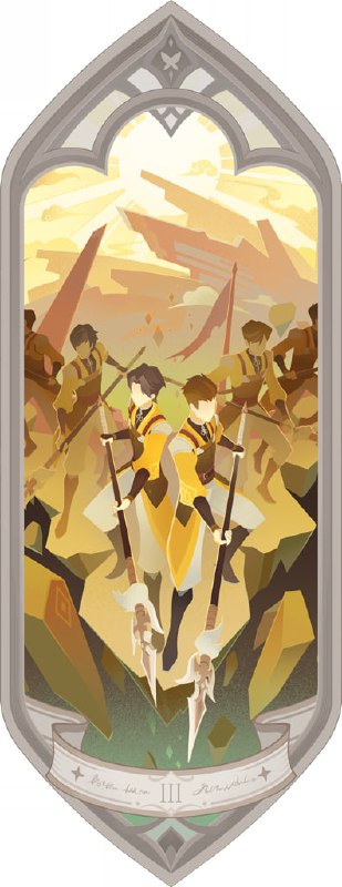 「原 6.0v1」😘 幻想真境剧诗塔罗牌：1~8#妮可少女 #原神「GI 6.0v1」😘 Imaginarium Theater Tarot Cards: 1~8#HomDGCat #GI