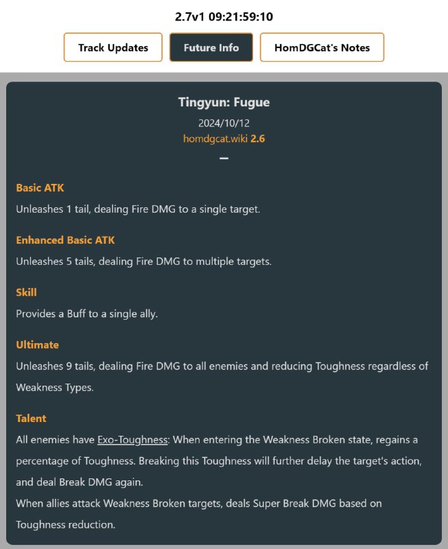 「HSR」Fugue Skills#HomDGCat #HSRhomdgcat.wiki/sr/future