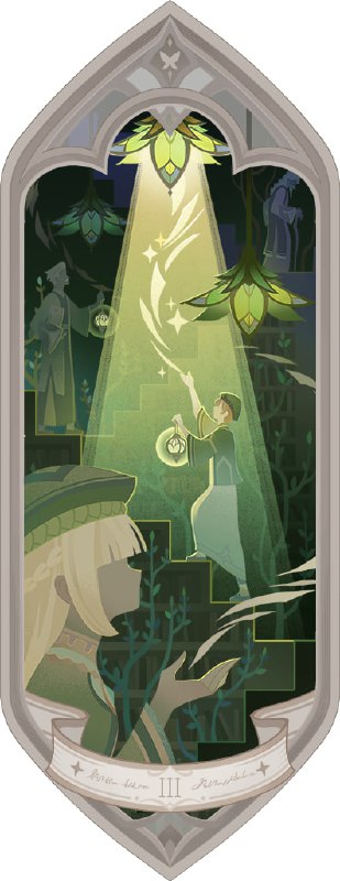「原 6.0v1」😘 幻想真境剧诗塔罗牌：9~16#妮可少女 #原神「GI 6.0v1」😘 Imaginarium Theater Tarot Cards: 9~16#HomDGCat #GI