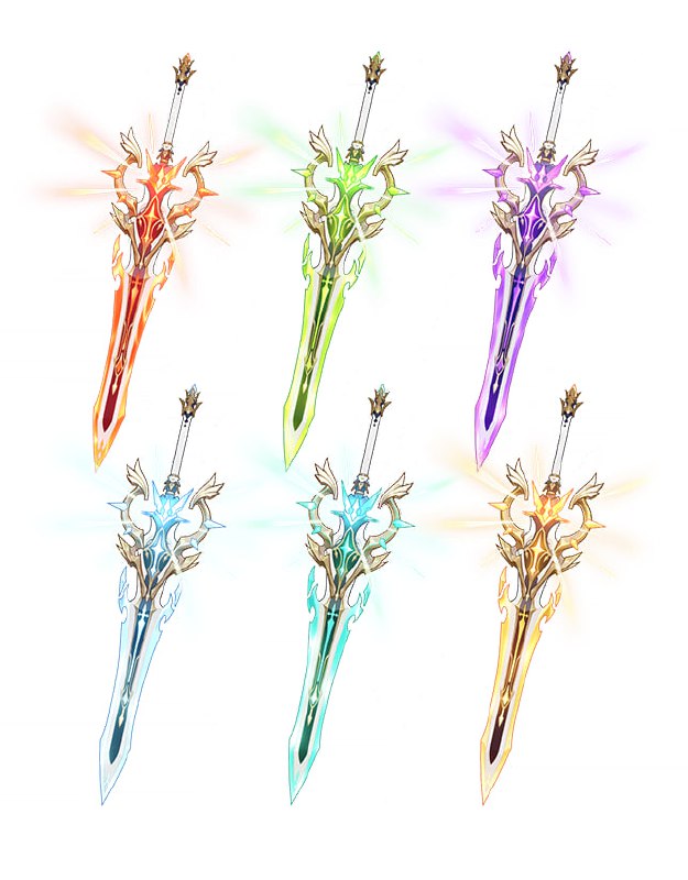 「原 5.7」😘 武器幻化#妮可少女 #原神「GI 5.7」😘 Weapon Skins[HomDGCat] #GI