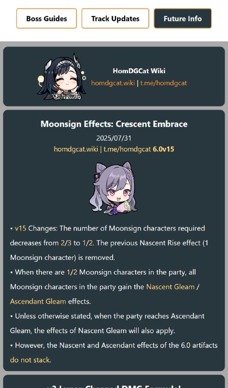 「原 6.0v15」😘 月兆效果改动#妮可少女 #原神homdgcat.wiki/gi/future「GI 6.0v15」😘 Moonsign effect changes#HomDGCat #GIhomdgcat.wiki/gi/future