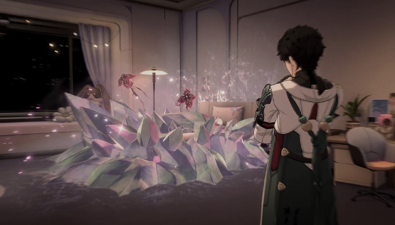 「铁 3.6」😋 主线流程期间的图片过场展示#妮可少女 #星穹铁道「HSR 3.6」😋 Pictures shown on the screen during the story#HomDGCat #HSR