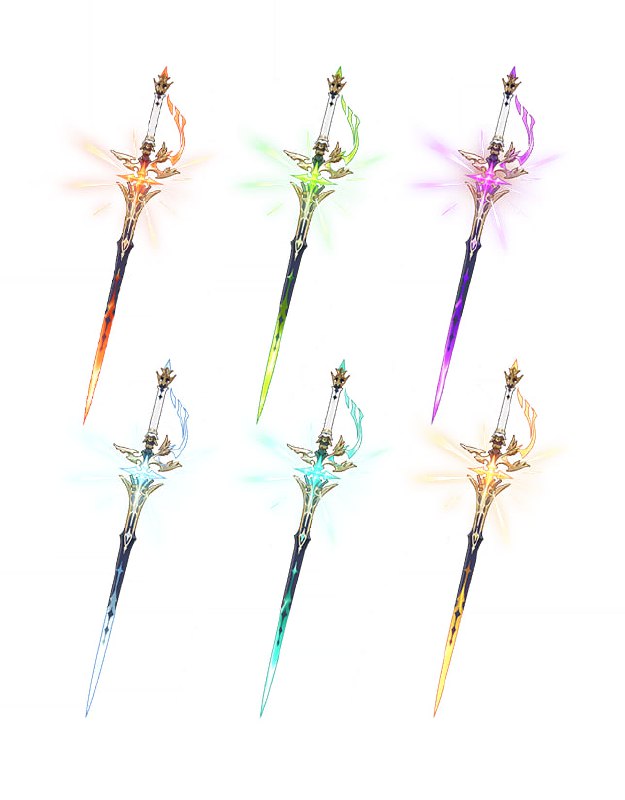 「原 5.7」😘 武器幻化#妮可少女 #原神「GI 5.7」😘 Weapon Skins[HomDGCat] #GI