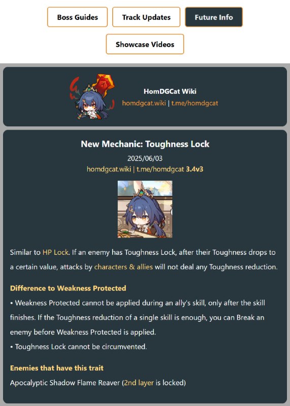 「HSR 3.4v3」😋 New Mechanic: Toughness Lock[HomDGCat] #HSRhomdgcat.wiki/sr/future