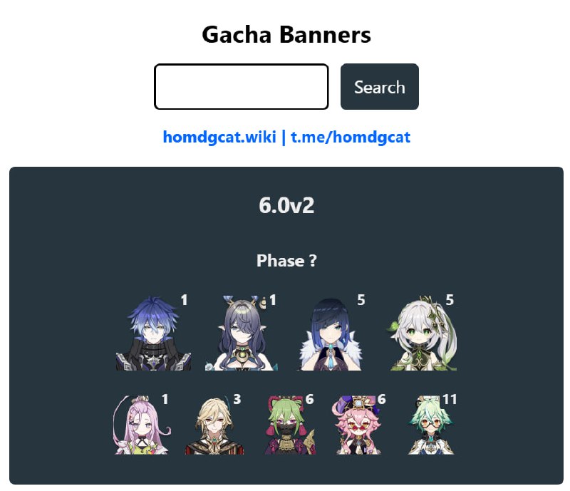 「原 6.0v2」😘 卡池信息#妮可少女 #原神homdgcat.wiki/gi/banner「GI 6.0v2」😘 Banner Data[HomDGCat] #GIhomdgcat.wiki/gi/banner