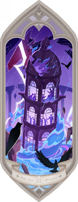 「原 6.0v1」😘 幻想真境剧诗塔罗牌：9~16#妮可少女 #原神「GI 6.0v1」😘 Imaginarium Theater Tarot Cards: 9~16#HomDGCat #GI