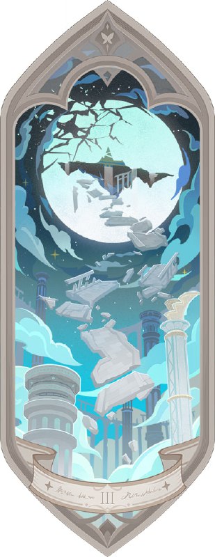 「原 6.0v1」😘 幻想真境剧诗塔罗牌：17~22#妮可少女 #原神「GI 6.0v1」😘 Imaginarium Theater Tarot Cards: 17~22#HomDGCat #GI