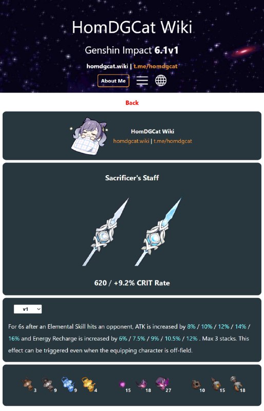 「GI 6.1」😘 New Weapons#HomDGCat #GIhomdgcat.wiki/gi