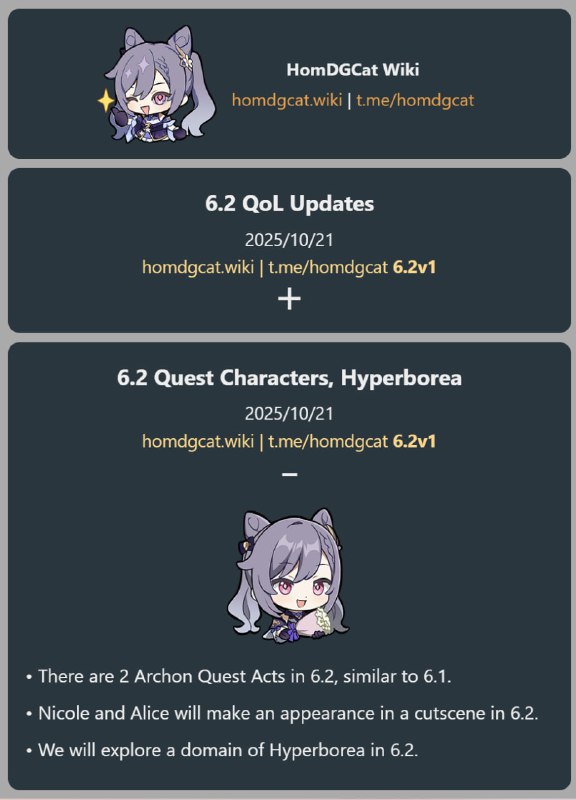 「原 6.2v1」😘 6.2剧情人物、亥珀波瑞亚#妮可少女 #原神homdgcat.wiki/gi/future「GI 6.2v1」😘 6.2 Quest Characters, Hyperborea[HomDGCat] #GIhomdgcat.wiki/gi/future